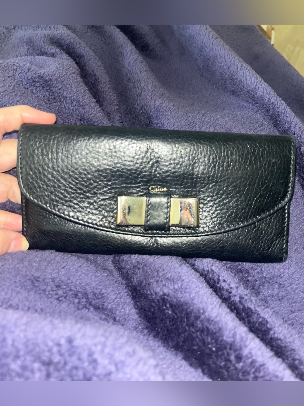 Chloe Bow Clutch/Wallet
